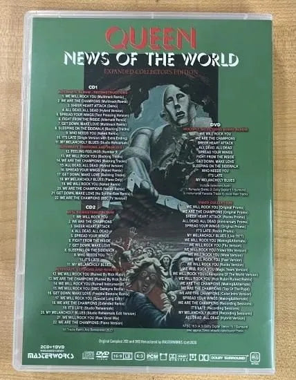 Queen / News Of The World Expanded Collector's Edition (2CDR+1DVDR)