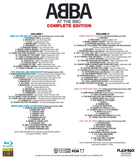 ABBA / AT THE BBC COMPLETE EDITION (2BDR)