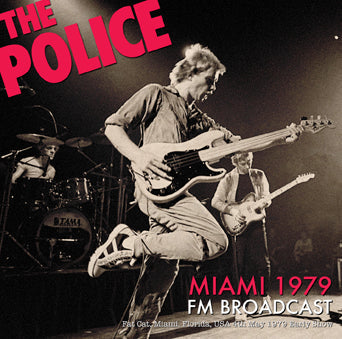 THE POLICE / MIAMI 1979 FM BROADCAST STEREO SOUNDBOARD (1CDR)