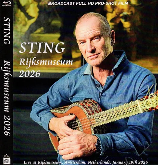 STING / Rijksmuseum 2026 HD PRO-SHOT (1BDR) – WORLD MUSIC LOVER