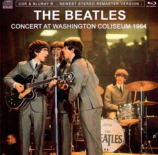 THE BEATLES / CONCERT AT WASHINGTON COLISEUM 1964 (1CDR+1BDR