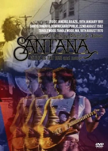 SANTANA / Rock In Rio 1991 and more (1DVDR)
