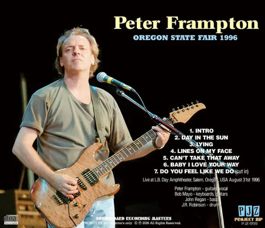 PETER FRAMPTON / OREGON STATE FAIR 1996 (1CDR)