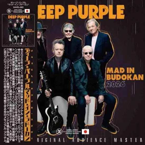 DEEP PURPLE / Mad in Budokan Live in Japan 2026 Definitive Edition (2CDR with 1BDR)