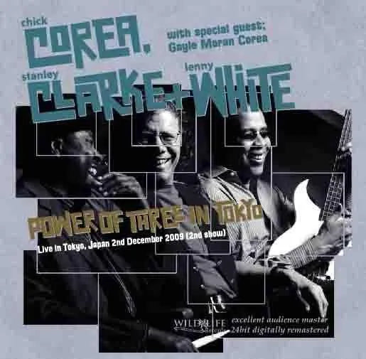 Chick Corea, Stanley Clarke & Lenny White / Power Of Three In Tokyo (1CDR)