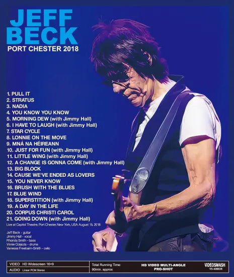 JEFF BECK / PORT CHESTER 2018 PRO-SHOT (1BDR)