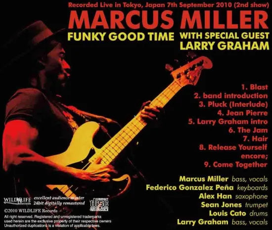 Marcus Miller with special guest Larry Graham / Funky Good Time (1CDR)