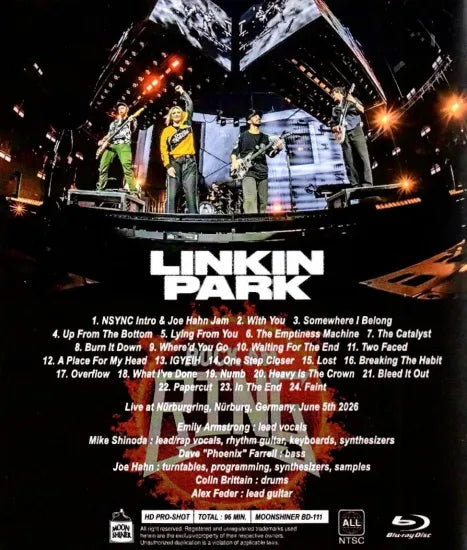 LINKIN PARK / ROCK AM RING 2026 HD PRO-SHOT (1BDR)