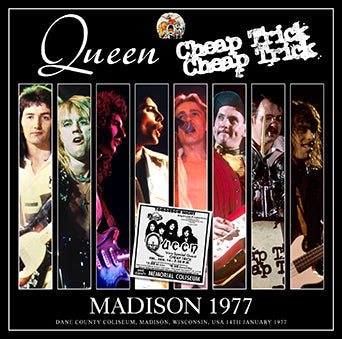 QUEEN / CHEAP TRICK / MADISON 1977 (2CDR)