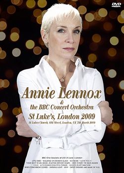 ANNIE LENNOX &THE BBC CONCERT ORCHESTRA / ST LUKE'S, LONDON 2009 PRO SHOT (1DVDR)