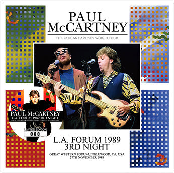 PAUL McCARTNEY / L.A. FORUM 1989 3RD NIGHT (2CD)