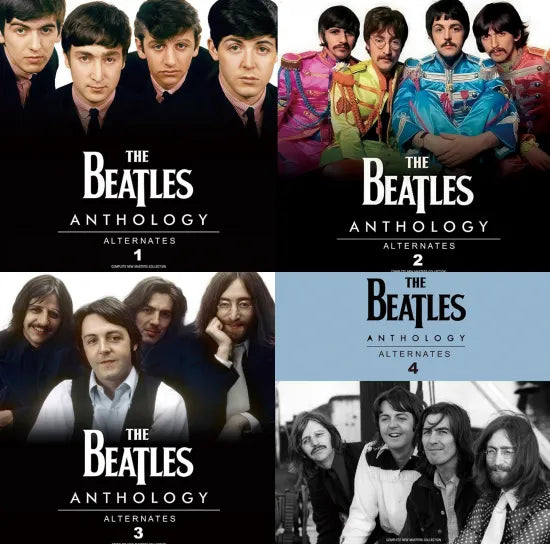 THE BEATLES / ANTHOLOGY ALTERNATES 1-4 SET COMPLETE NEW MASTERS
