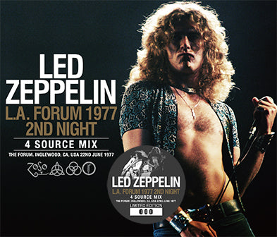 LED ZEPPELIN / L.A. FORUM 1977 2ND NIGHT: 4 SOURCE MIX (4CD)