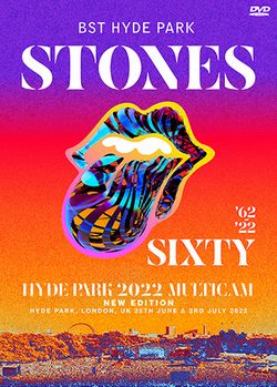 THE ROLLING STONES / HYDE PARK 2022 MULTICAM NEW EDITION (2DVDR)