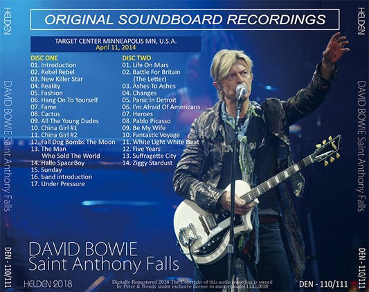 DAVID BOWIE / SAINT ANTHONY FALLS 【2CD】