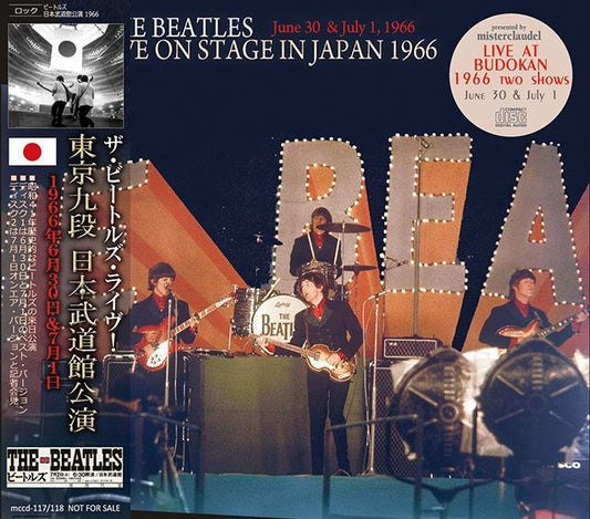 THE BEATLES / LIVE ON STAGE IN JAPAN 1966 【2CD】