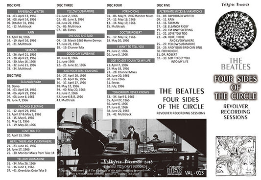 THE BEATLES / FOUR SIDES OF THE CIRCLE 【5CD】
