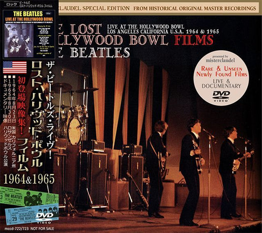 THE BEATLES / THE LOST HOLLYWOOD BOWL FILMS 【2DVD】