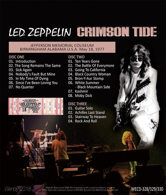 LED ZEPPELIN / CRIMSON TIDE 【3CD】