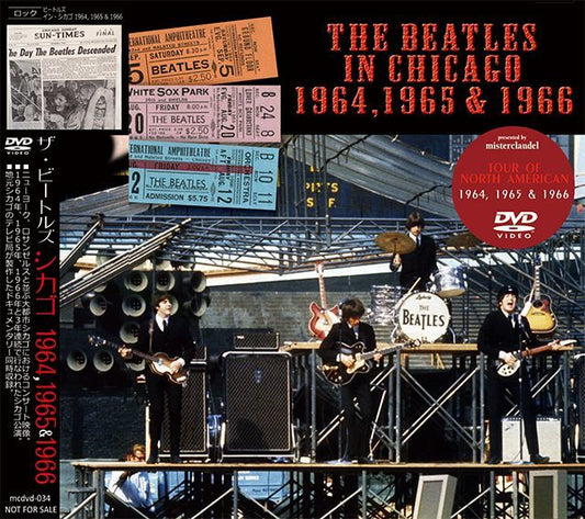 THE BEATLES / THE BEATLES IN CHICAGO 1964, 1965 & 1966 【DVD】