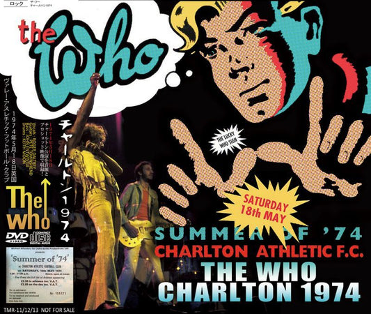 THE WHO / CHARLTON 1974 【2CD+DVD】