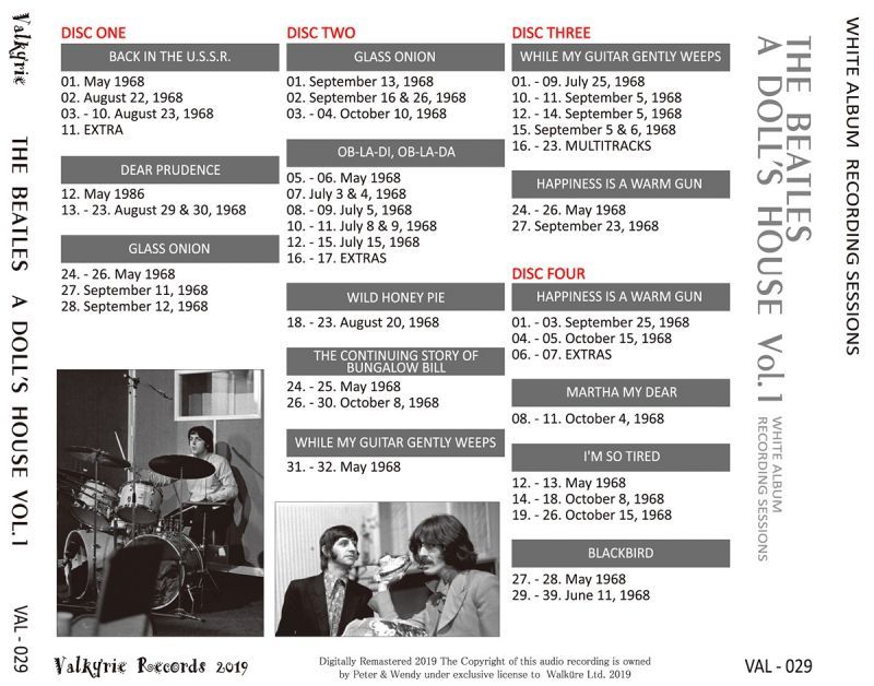 THE BEATLES / A DOLL'S HOUSE VOL.1 【6CD】