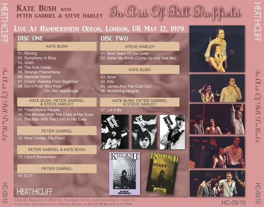 KATE BUSH / IN AID OF BILL DUFFIELD 1979 【2CD】
