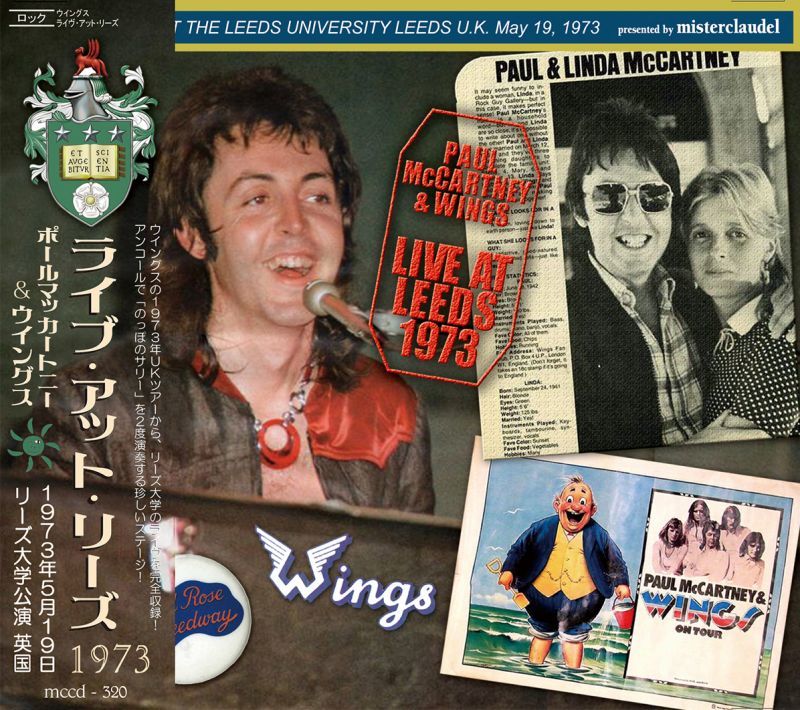 PAUL McCARTNEY / LIVE AT LEEDS 1973 、ECD、E"<span data-mce-fragment=""1"">LIVE AT LEEDS UNIVERSITY LEEDS U.K. MAY 19