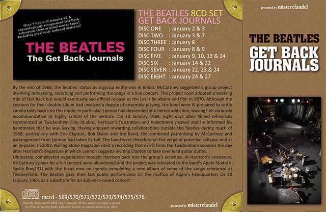 THE BEATLES / GET BACK JOURNALS 【8CD】