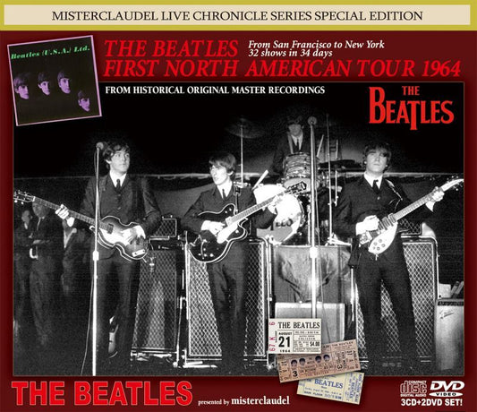 THE BEATLES / FIRST NORTH AMERICAN TOUR 1964 【3CD+2DVD】