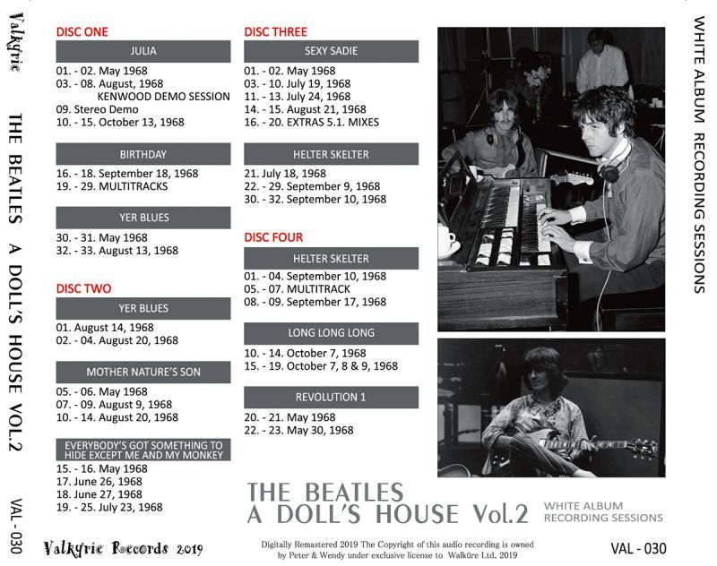THE BEATLES / A DOLL'S HOUSE VOL.2 【6CD】