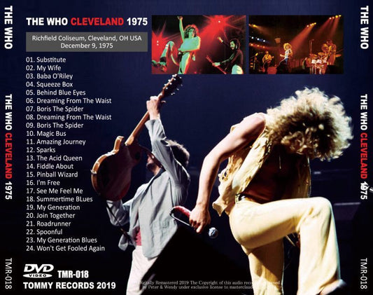 THE WHO / CLEVELAND 1975 【DVD】