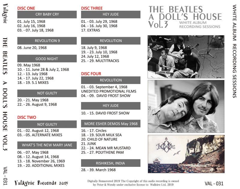 THE BEATLES / A DOLL'S HOUSE VOL.3 【6CD】