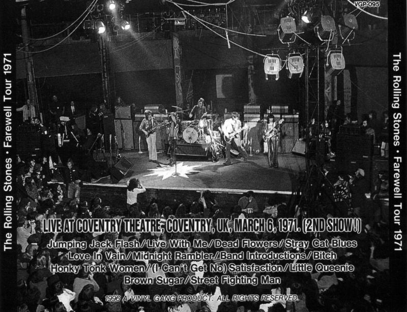 VGP-095 THE ROLLING STONES / COVENTRY 1971