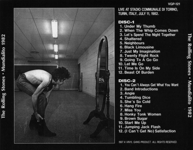 VGP-121 THE ROLLING STONES / MUNDIALITO 1982