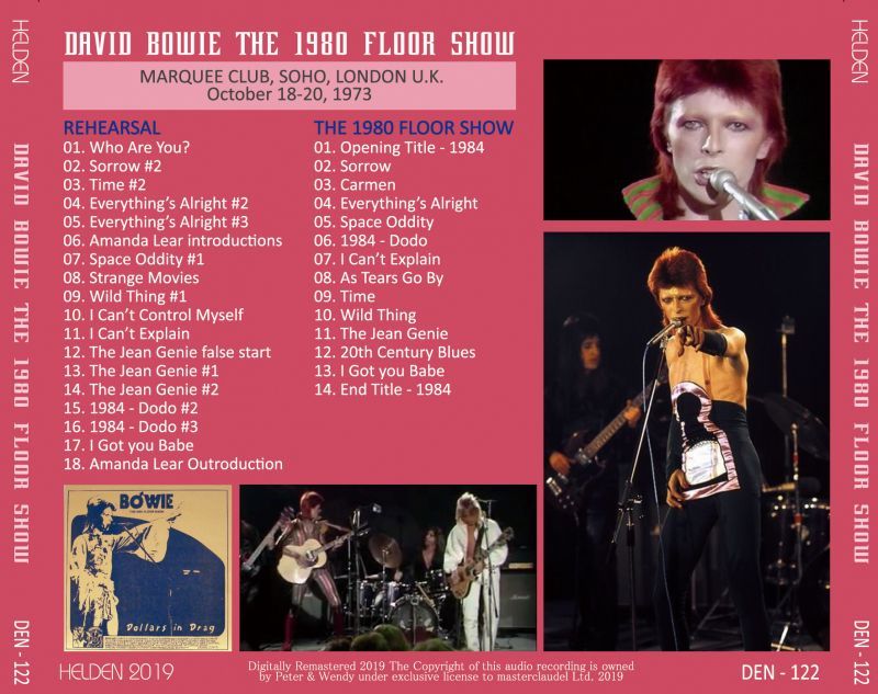 DAVID BOWIE / THE 1980 FLOOR SHOW 【DVD】