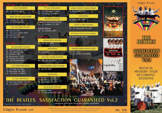 THE BEATLES / SATISFACTION GUARANTEED Vol.2 【5CD】