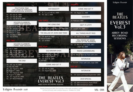 THE BEATLES / EVEREST Vol.3 【6CD】