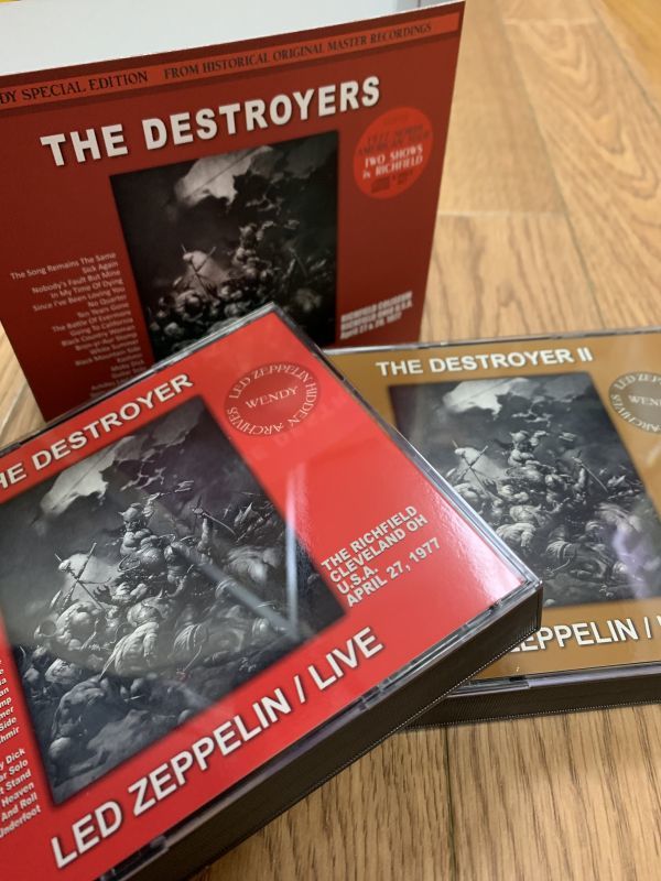 LED ZEPPELIN / THE DESTROYERS 1977 【6CD】