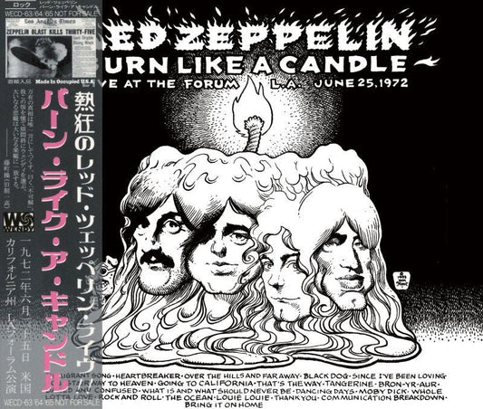LED ZEPPELIN / BURN LIKE A CANDLE 【3CD】