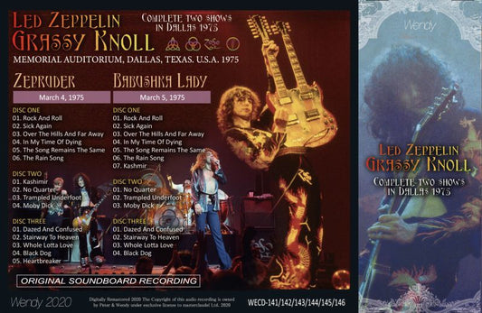 LED ZEPPELIN / GRASSY KNOLL 1975 【6CD】