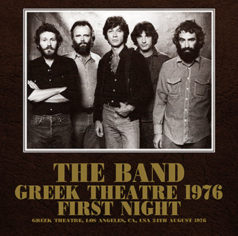 BAND / GREEK THEATRE 1976 SECOND NIGHT (2CD+1CDR)