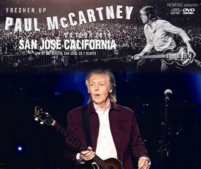 PAUL McCARTNEY / FRESHEN UP US TOUR 2019: SAN JOSE CALIFORNIA (3CDR+1DVDR)