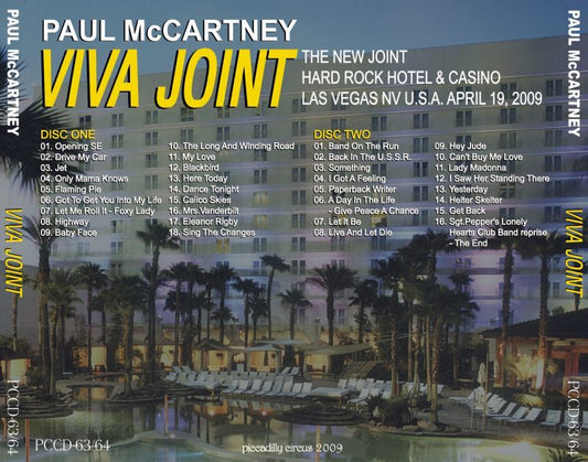 PAUL McCARTNEY / VIVA JOINT 2009 【2CD】
