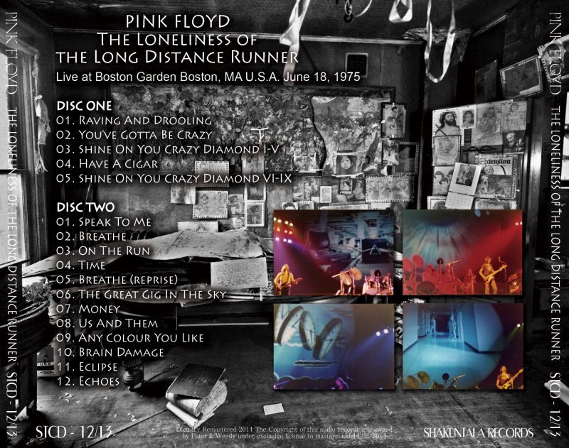 PINK FLOYD 1975 THE LONELINESS OF THE LONG DISTANCE RUNNER 【2CD】
