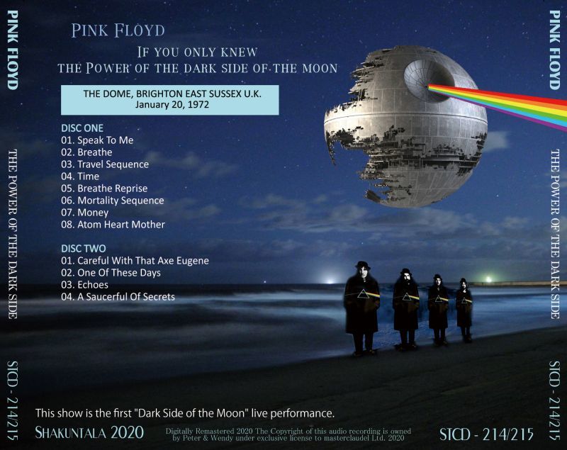 PINK FLOYD 1972 THE POWER OF THE DARK SIDE 2CD