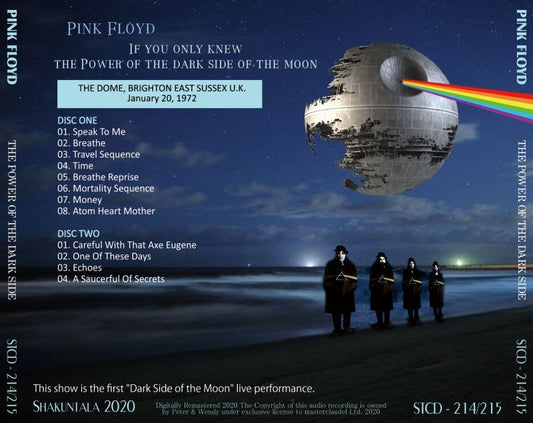 PINK FLOYD 1972 THE POWER OF THE DARK SIDE 2CD