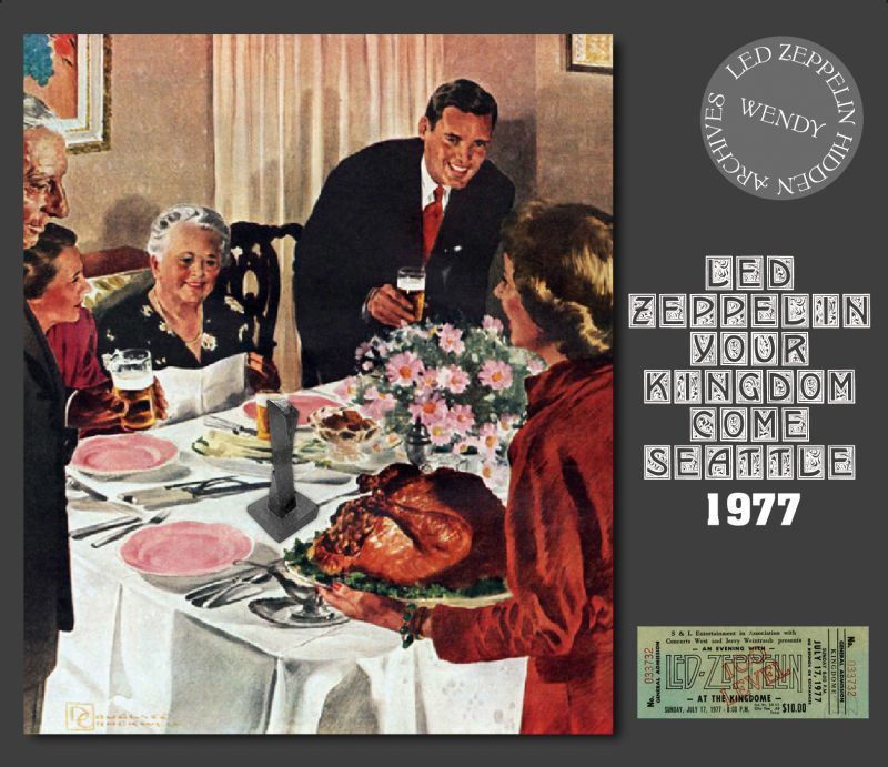 LED ZEPPELIN / YOUR KINGDOM COME SEATTLE 1977 【3CD+3DVD】