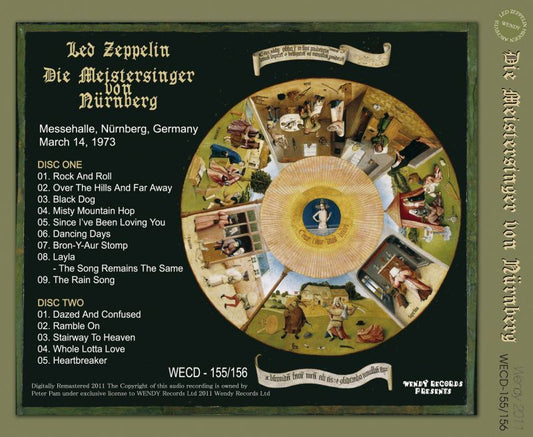 LED ZEPPELIN / DIE MEISTERSINGER VON NURNBERG 【2CD】