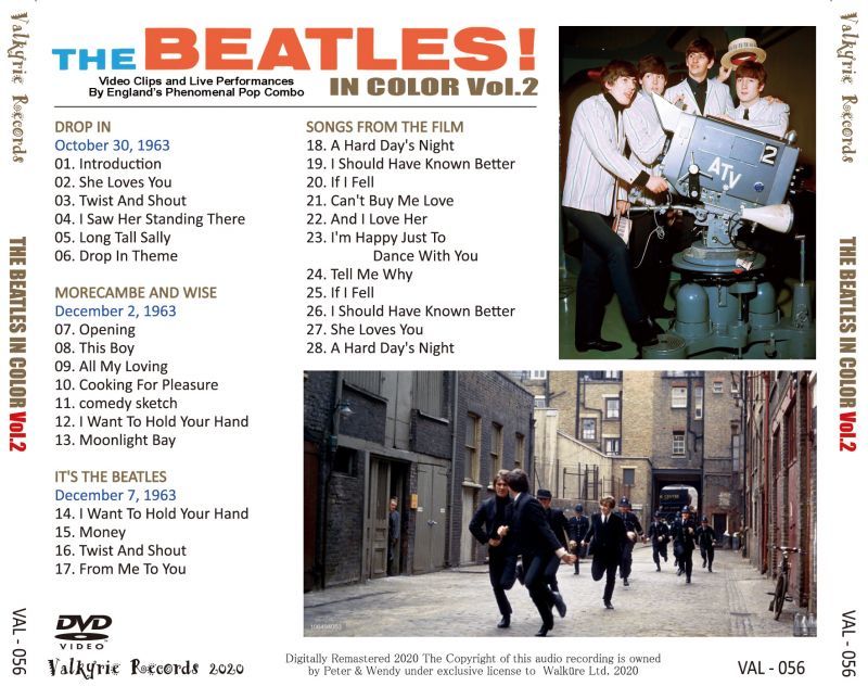 THE BEATLES / THE BEATLES IN COLOR Vol.2 DVD